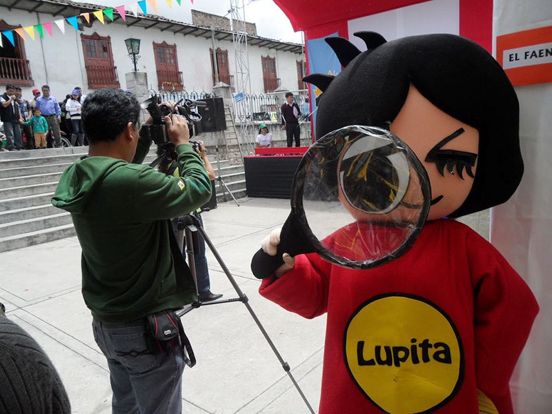 NDI Peru Media covers an event