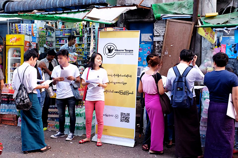 PACE PACE representatives conduct public outreach.